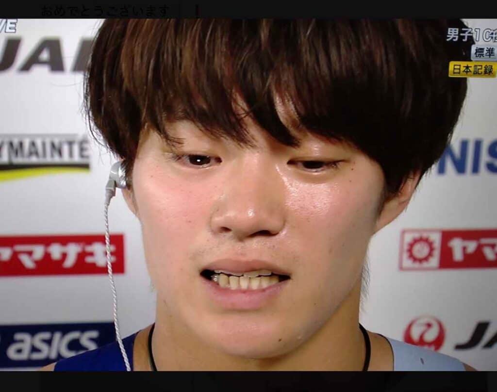 坂井隆一郎選手　日本選手権