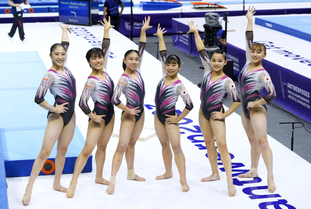 芦川うららと世界選手権女子団体決勝メンバー